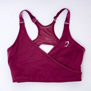 Gymshark Elite wrap sports bra